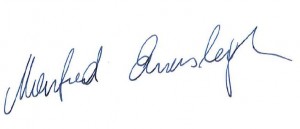 Unterschrift Manfred